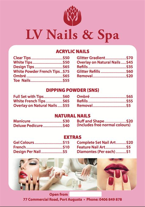 LV Nails & Spa .